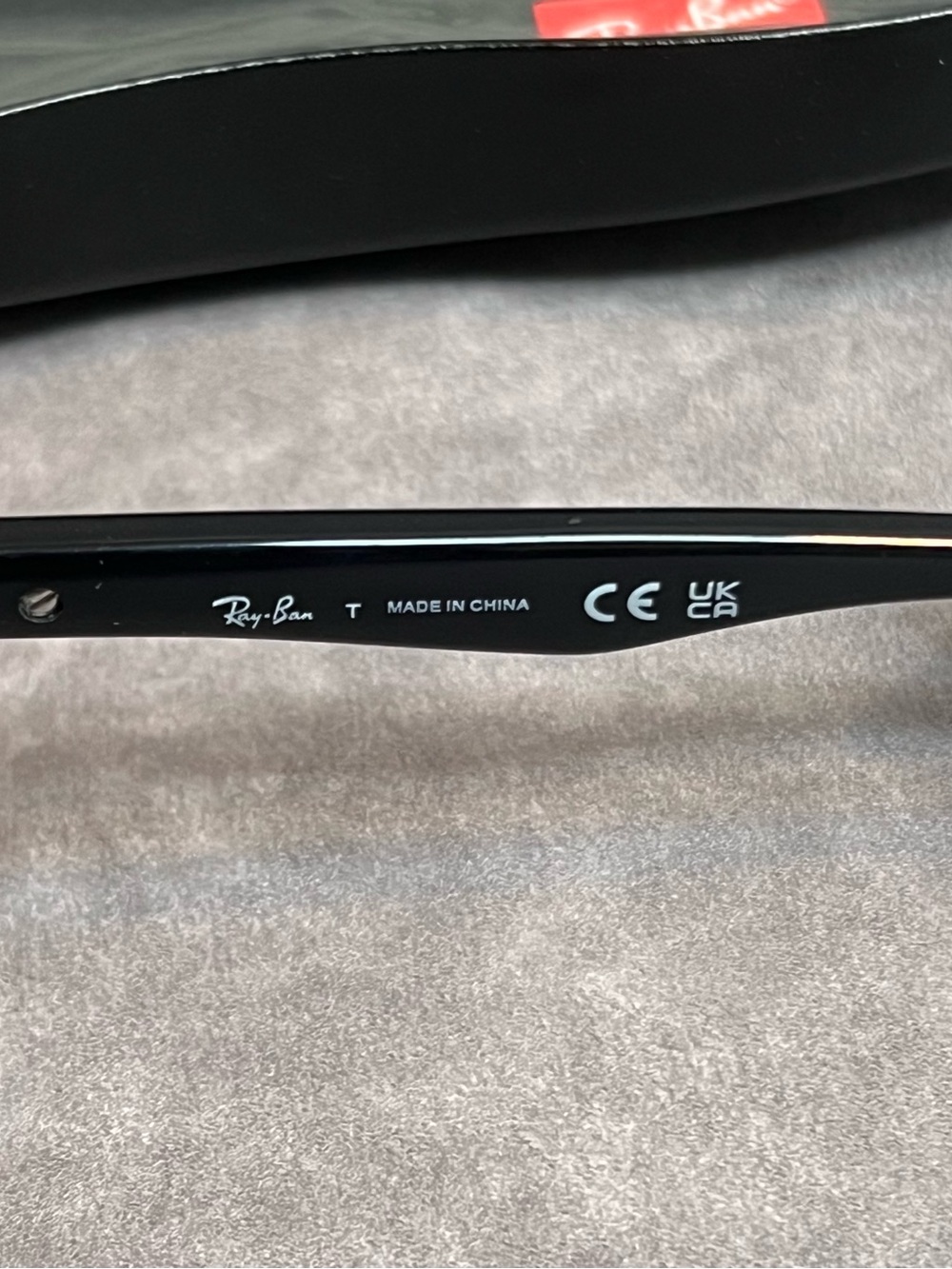 Ray-Ban Men's Black Rectangular Prescription Glasses - Picture 3 of 6